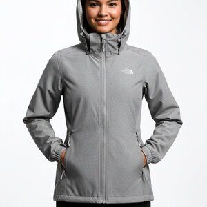 The North Face Venture 2 Waterproof Jacket Grey Small - LIKE NEW